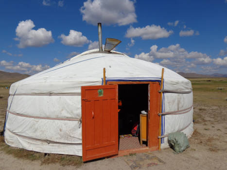 Mongolië - Ger in Mongolië
