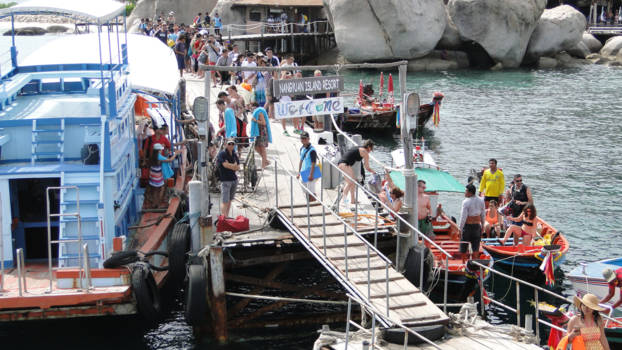 Koh Nang Yuan - Elke keer als je kijkt zie je iets nieuws !