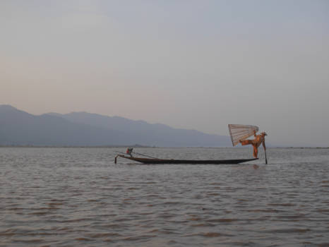 Myanmar - Inle Lake at dawn