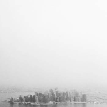 Qatar - Hallo Doha from the sky.