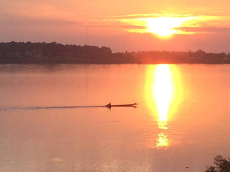 Laos - Fishing Vientiane