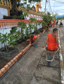 Vang Vieng - Community work