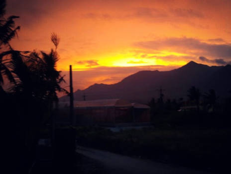 Taiwan - Sunset in Doulan