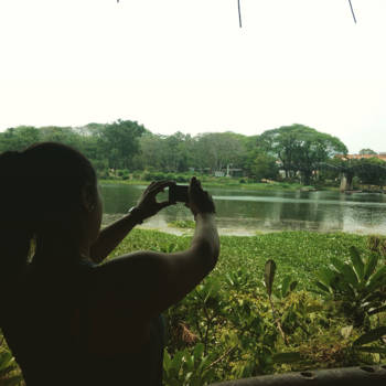 Thailand - Bridge to the river quai