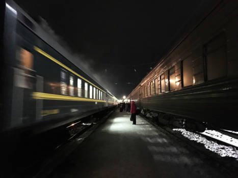 Trans-Siberië Express - 7 days in a train.