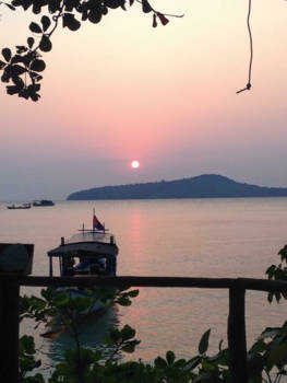 Cambodja - Sunset
