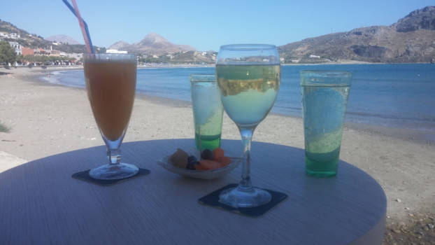 Koh Phangan - spiegelbeeld in de zon!