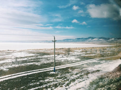 Trans-Siberië Express - view