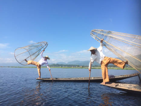 Myanmar - Vissers in Myanmar