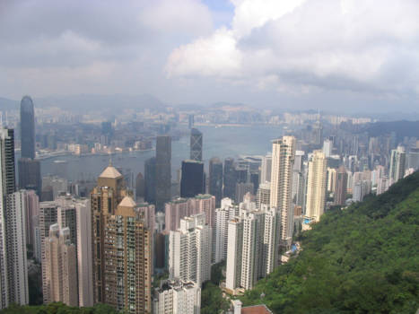 Hong Kong - Op de top bij Twin Peaks