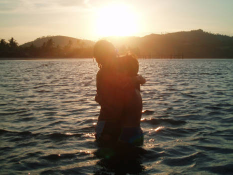 Filipijnen - De twee broers tijdens hun vakantie in de Filipijnen... wat een liefde.