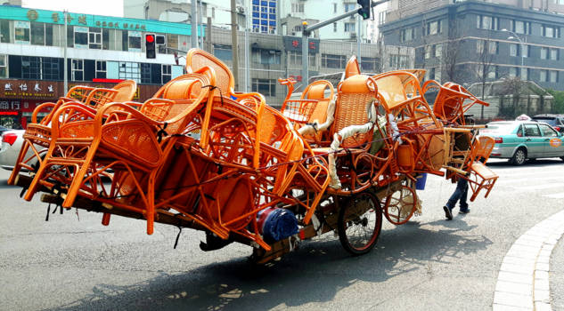 Shanghai - Busy Shanghainese streets