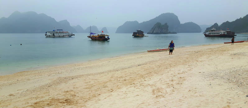 Halong Bay - Mistig Monkey Island