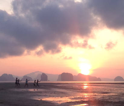 Koh Yao islands - Sunrise Tai Chi