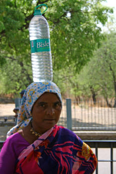 India - Waterdraagster