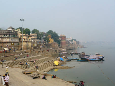 India - Varanasi en de Gangha