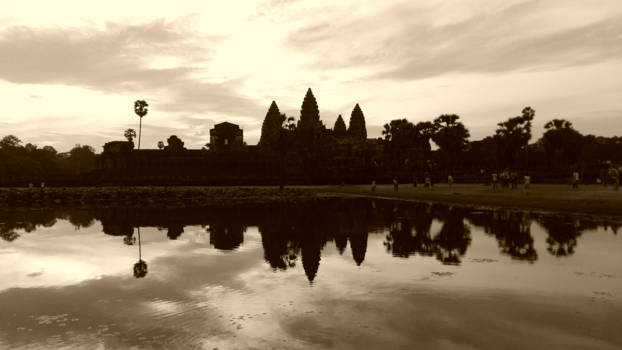 Angkor Wat - Sunset Angkor Wat, Cambodja