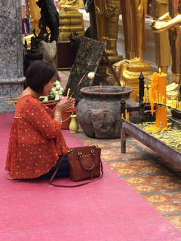 Thailand - Tempel op de berg in Thailand