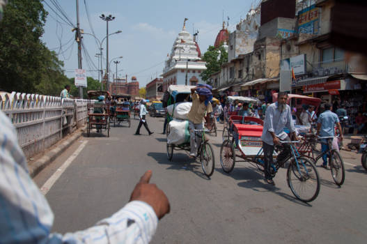 Delhi - Rickshaw Ride in Old Delhi