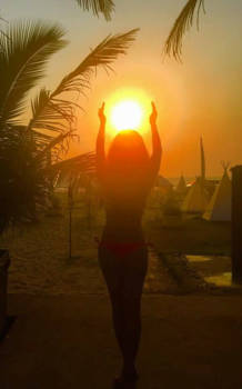 Goa - Sunset in Goa India