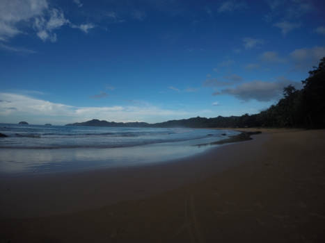 El Nido - Duli beach with sundown