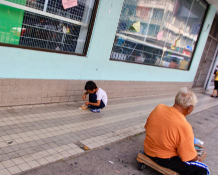 Sandakan - Straatbeeld