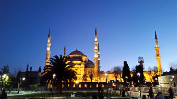 Turkije - Ayasofia moskee (Istanbul 2015)