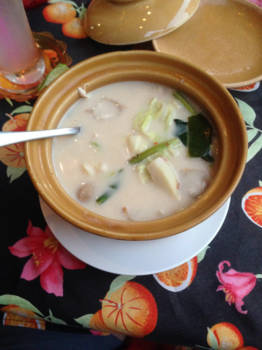 Thailand - Tom Kha Kai, heerlijke spicy kippensoep met kokosmelk