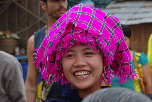 Inle Lake - Young Pah O girl, Inle Lake