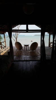 Thailand - Uitzicht slaapkamer