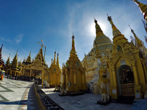 Myanmar - Shwedagon pagoda Yangon