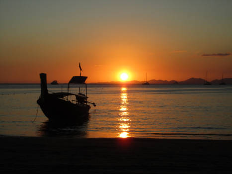 Thailand - Sunset in Thailand