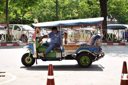 Bangkok - Zijn gezicht spreekt boekdelen..