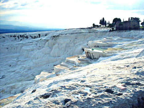 Turkije - "Pamukkale" kalkterrassen in Denizli!