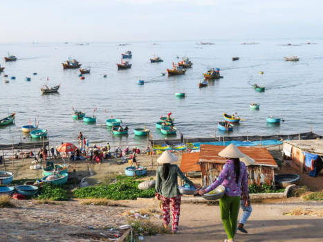 Mui Ne - early morning fishing