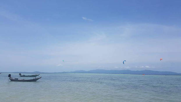 Koh Phangan - Kitesurfing
