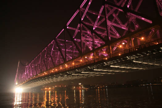 Calcutta (Kolkata) - Hoogly bridge