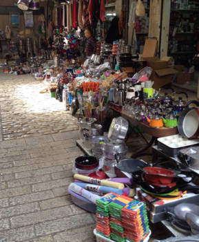 Israël - Markt in Nazareth