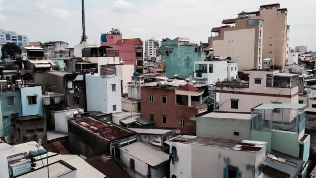 Ho Chi Minh Stad - Color blocks of the city