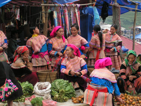 Vietnam - Vietnam, Phong Hai markt