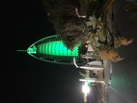 Dubai - Magic at Burj Al Arab.