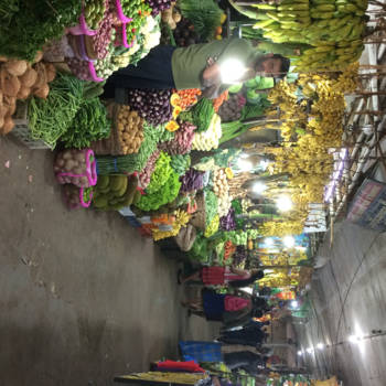 Sri Lanka - Kleurige markt