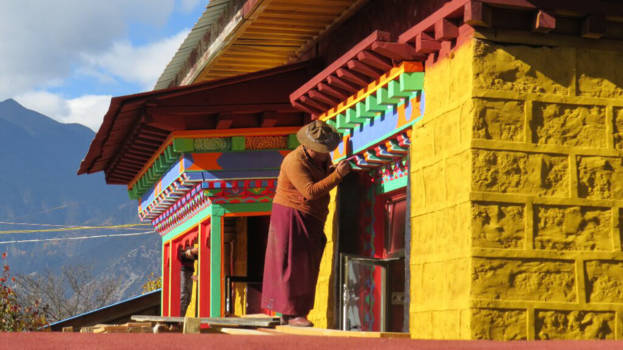 Tibet - Kleurrijkhuis up-daten