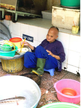 Ho Chi Minh Stad - Saigon market