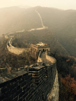 Chinese Muur - The great wall of China
