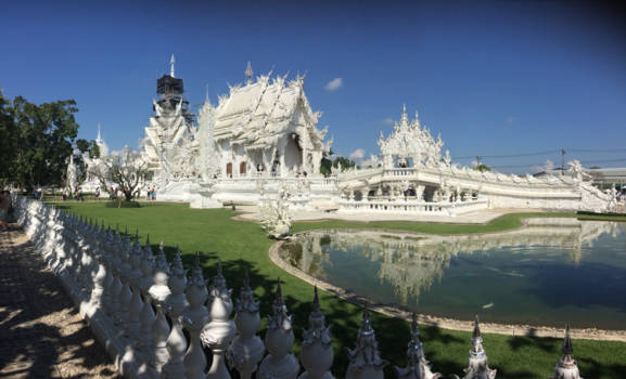 Thailand - Witte tempel, Chiang Rai