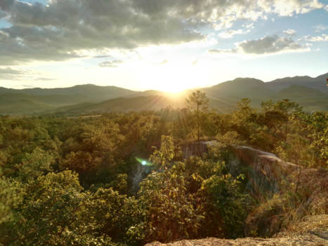 Thailand - zonsondergang