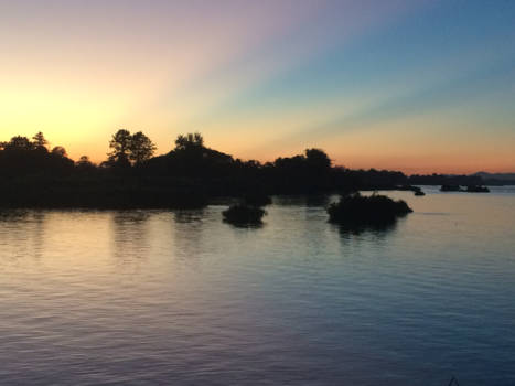 Champasak - Sunset is my favorite color