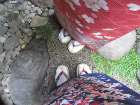 Kyoto - In kimono in Kyoto