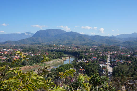 Luang Prabang - View from Phousi mountain
